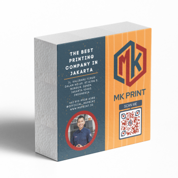 Styrofoam board custom dari MK Print dengan desain elegan, ideal untuk display promosi, dekorasi acara, dan kebutuhan branding profesional